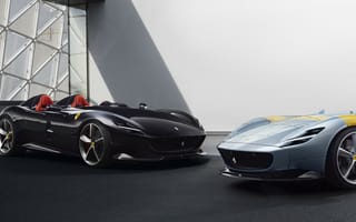 Картинка Ferrari Monza SP2,  supercar,  2019 Cars