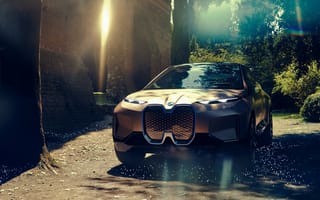 Обои BMW Vision iNEXT, SUV, electric cars