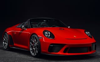Обои Porsche 911 Speedster, 2019 Cars