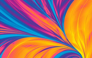 Картинка Huawei Matebook Pro 2019, abstract, colorful