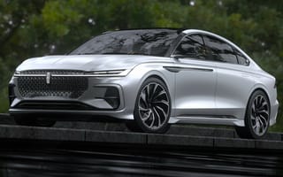 Обои Lincoln Zephyr Reflection, 2021 cars, Auto Shanghai 2021