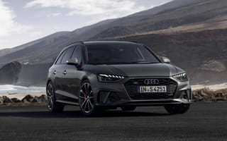 Картинка Audi S4 Avant, S4 Avant, A4 Avant, 2019, машины, машина, тачки, авто, автомобиль, транспорт, серый