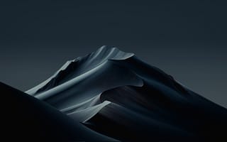 Картинка горы, пейзаж, темный, природа, абстракция, фоны, мистика