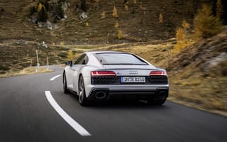 Картинка автомобиль, Audi, дорога, пейзаж, спорткар, природа, модель