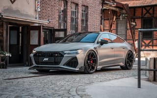 Картинка автомобиль, Audi, тюнинг, спорткар, город, дизайн, фото