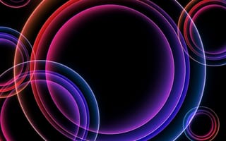 Картинка абстракция, круги, цвета, фон, графика, дизайн, модерн