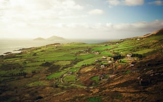 Картинка Ирландия, природа, пейзаж, море, океан, вода