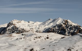 Картинка горы, гора, природа, снег, белый