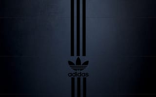 Картинка Adidas Dark Logo,  Логотип,  Темный,  Adidas
