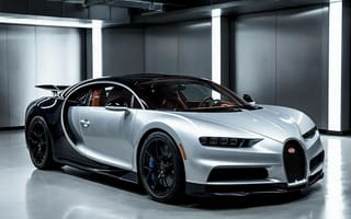 Картинка автомобиль, люкс, спорткар, Bugatti, дизайн, технология, скорость