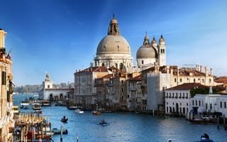 Картинка Санта-Мария-делла-Салюте,  Путешествие,  Туризм,  Венеция
