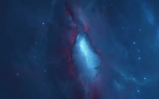 Картинка Nebula,  Starkiteckt,  Звезды,  Космос