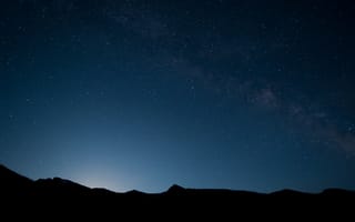 Картинка Небо,  ночь,  горы,  звезды,  8k,  5k,  4k