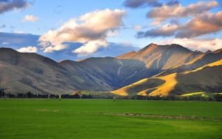 Картинка NZ Landscape From the Van by Benurs,  Benurs,  Van,  From,  Пейзаж,  NZ