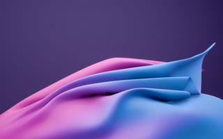 Картинка слой, абстрактные, aбстракция, 3д, 3d, фиолетовый