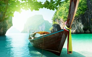 Картинка Симиланские острова,  горы,  пляж,  океан,  отпуск,  путешествия,  бронирование отдых,  Тайланд,  8k,  4k,  5k