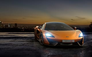 Картинка МакЛарен 570С МСО,  автомобили 2016,  оранжевый,  спортивная серия