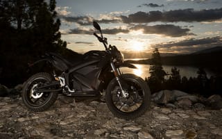 Обои Зеро ДСР 2016, электробайк, черный, электрический мотоцикл