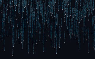 Картинка код, цифры, технология, данные, графика, абстракция, фоновое изображение