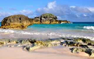 Картинка Пляж Подкова,  Travellers Choice Awards 2016,  лучшие пляжи 2016,  Бермуды