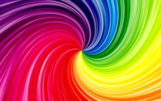 Картинка абстрактные, абстракция, линия, линии, спираль, цветной, разноцветный, цвета, цвет, радуга