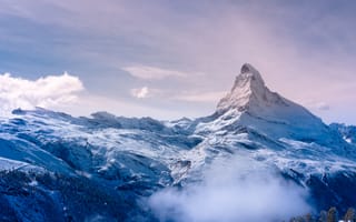 Картинка высота, Zermatt, горы, снег, панорамма, Switzerland