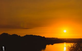 Картинка закат, Grigory Karaman, природа, GK media, солнце, Kaluga, Калуга