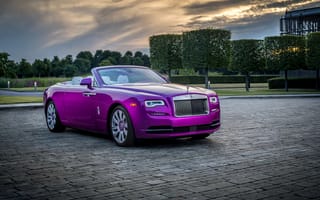 Картинка Rolls-Royce, Роллс Ройс, машины, машина, тачки, авто, автомобиль, транспорт, кабриолет, фиолетовый