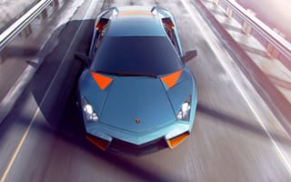 Картинка Lamborghini, Ламборджини, Ламборгини, люкс, дорогая, машины, машина, тачки, авто, автомобиль, транспорт, вид спереди, спереди, сверху, c воздуха, скорость, быстрый, дорога