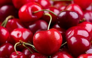 Обои cherry, вишня, berries, ягоды, черешня, fresh, sweet