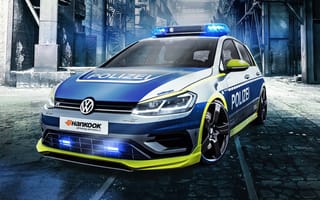 Картинка Volkswagen, Фольксваген, VW, машины, машина, тачки, авто, автомобиль, транспорт, полиция