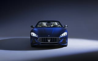 Картинка Maserati, GranTurismo, Мазерати, машины, машина, тачки, авто, автомобиль, транспорт, вид спереди, спереди, синий