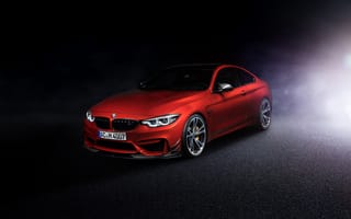 Картинка BMW, бмв, машины, машина, тачки, авто, автомобиль, транспорт, купе, красный, свечение, ночь, темнота, темный