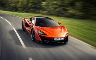 Картинка McLaren, Макларен, машины, машина, тачки, авто, автомобиль, транспорт, спорткар, спортивная машина, спортивное авто, суперкар, скорость, быстрый, дорога, оранжевый
