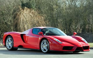 Обои Ferrari, красный, Enzo, суперкар, феррари