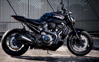 Картинка Harley Davidson, Harley, Davidson, Харли-Дэвидсон, байк, спортбайк, мотоцикл, вид сбоку, сбоку, черный