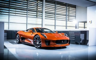 Картинка Jaguar, Ягуар, дорогая, машины, машина, тачки, авто, автомобиль, транспорт, спорткар, спортивная машина, спортивное авто, оранжевый