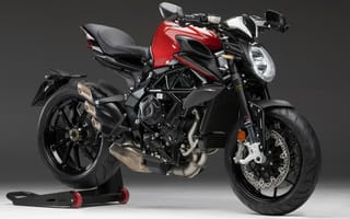 Картинка Agusta Brutale Dragster, Agusta, Brutale, Dragster, мотоциклы, байк, мотоцикл, вид сбоку, сбоку