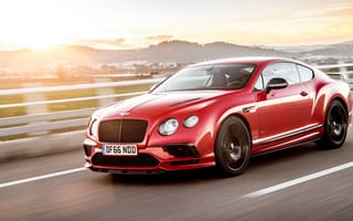 Картинка Bentley, Бентли, машины, машина, тачки, авто, автомобиль, транспорт, скорость, быстрый, дорога, красный