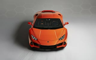 Картинка Lamborghini Huracan, Lamborghini, Huracan, Ламборджини, Ламборгини, машины, машина, тачки, авто, автомобиль, транспорт, вид спереди, спереди, оранжевый