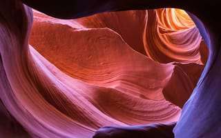 Картинка Каньон Антилопы, каньон, скала, пещера, Аризона, США, природа