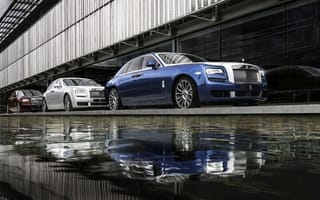 Картинка Rolls-Royce Ghost, Rolls-Royce, Ghost, Роллс Ройс, машины, машина, тачки, авто, автомобиль, транспорт