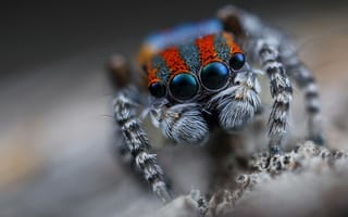 Картинка паук, насекомое, насекомые, природа