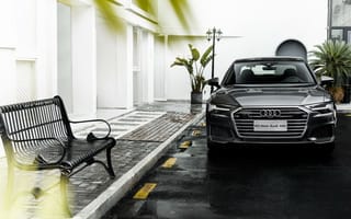 Картинка Audi, Ауди, машины, машина, тачки, авто, автомобиль, транспорт, вид спереди, спереди