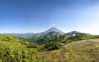 Картинка Камчатка, Россия, горы, гора, природа, пейзаж