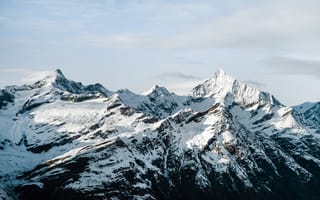 Картинка горы, гора, природа, снег
