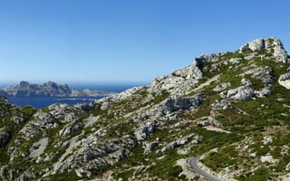 Картинка Каланки, Франция, горы, гора, природа, скала