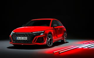 Картинка Audi, Ауди, машины, машина, тачки, авто, автомобиль, транспорт, красный