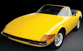 Картинка Ferrari, Ferrari Daytona, Ferrari 365 GTB/4, 365 GTB/4, Феррари, люкс, дорогая, современная, ретро автомобили, ретро, машины, машина, тачки, авто, автомобиль, транспорт, спорткар, спортивная машина, спортивное авто, желтый