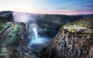 Картинка United States, Washington, пейзаж, водопад, Joso